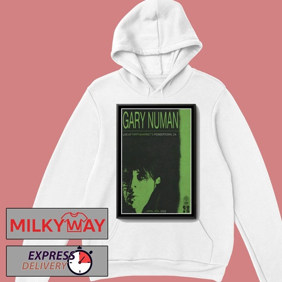 Gary Numan Pappy And Harriet’s, Pioneertown 2026 Poster shirt