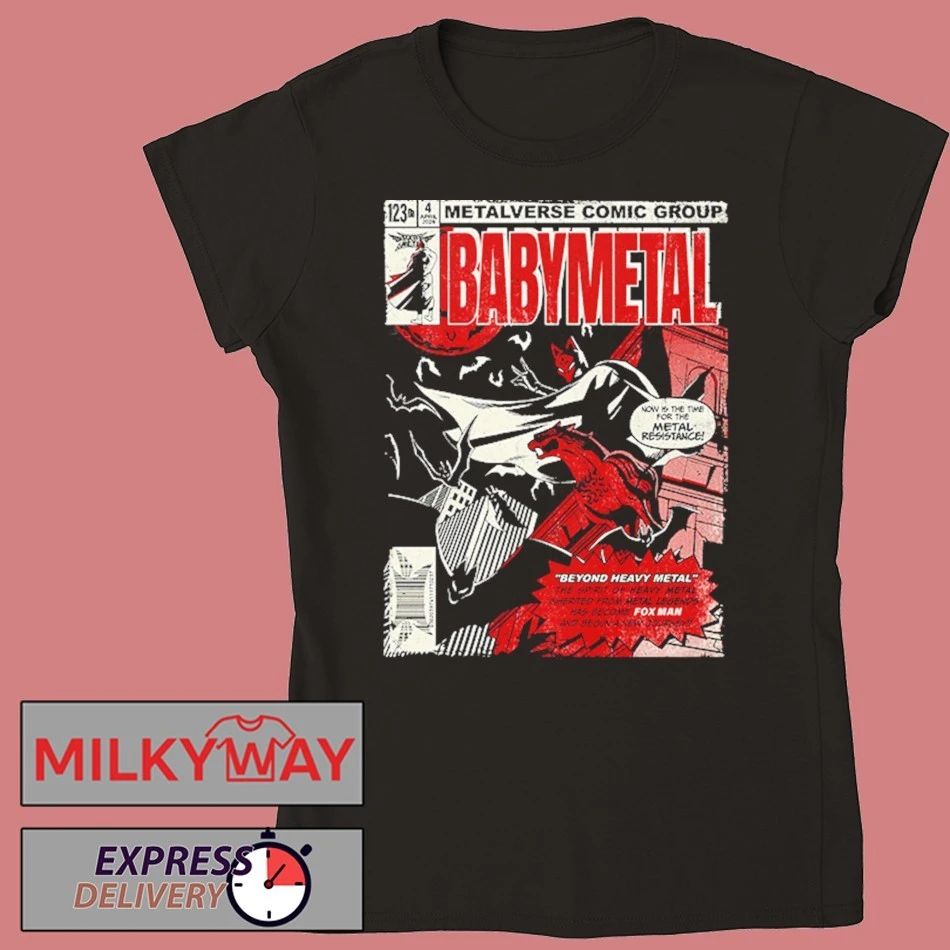 Babymetal Fox Man Tee 2026 Beyond Heavy Metal Japan Tour shirt