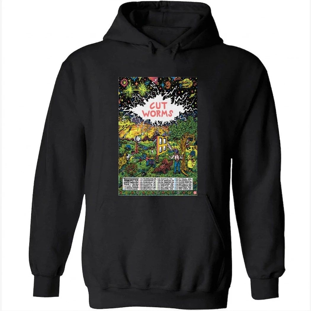 Cut Worms Transmitter North American 2026 Shows Poster Shirt