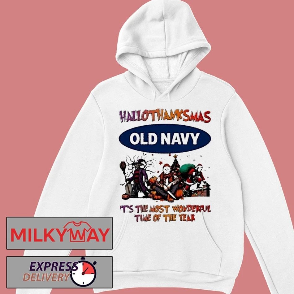 Horror Movies Halloween X Old Navy Its The Most Wonderful Time Of The Year Shirt