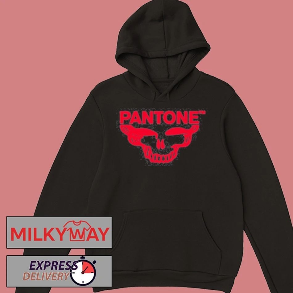 PANTONE™ Grateful Red SYF Stealie Blue shirt