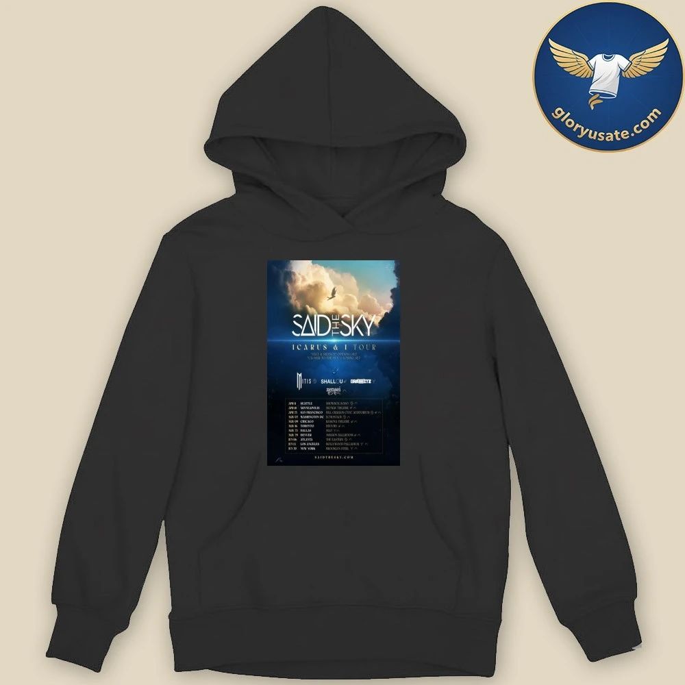 Said The Sky Icarus & I Tour 2026 Poster Shirt