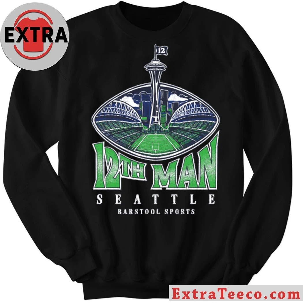 Original 12th Man Seattle Stadium Shirt