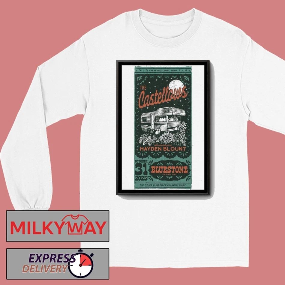 The Castellows Bluestone, Columbus OH Poster shirt
