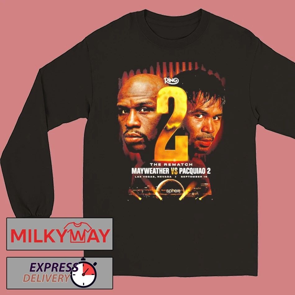 The Ring 2 Floyd Mayweather Jr vs Manny Pacquiao Rematch On September 19 2026 At Sphere in Las Vegas shirt