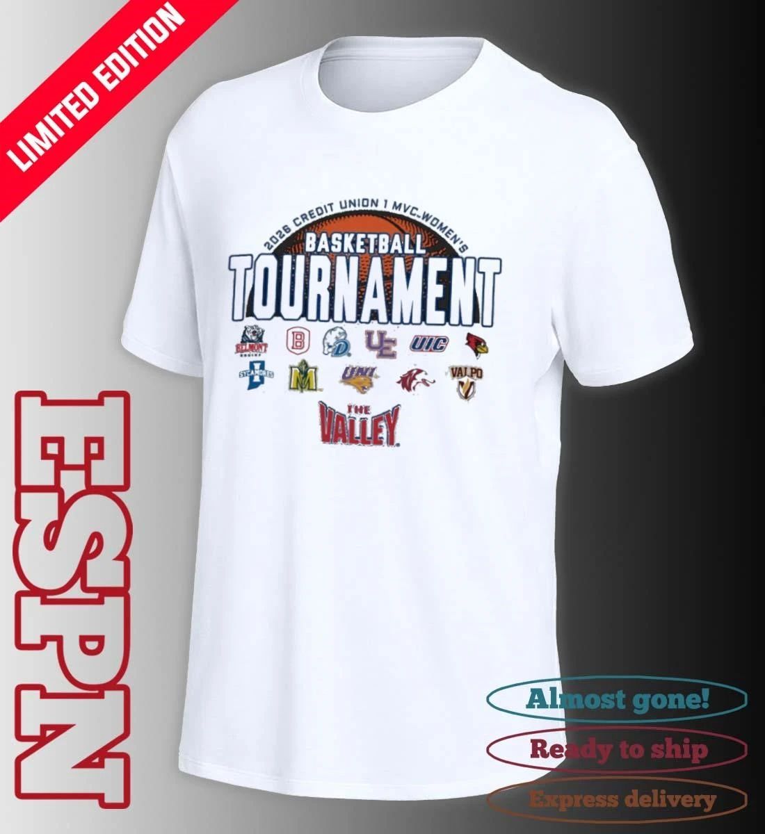 2026 Credit Union 1 MVC Women’s Basketball Championship Shirt