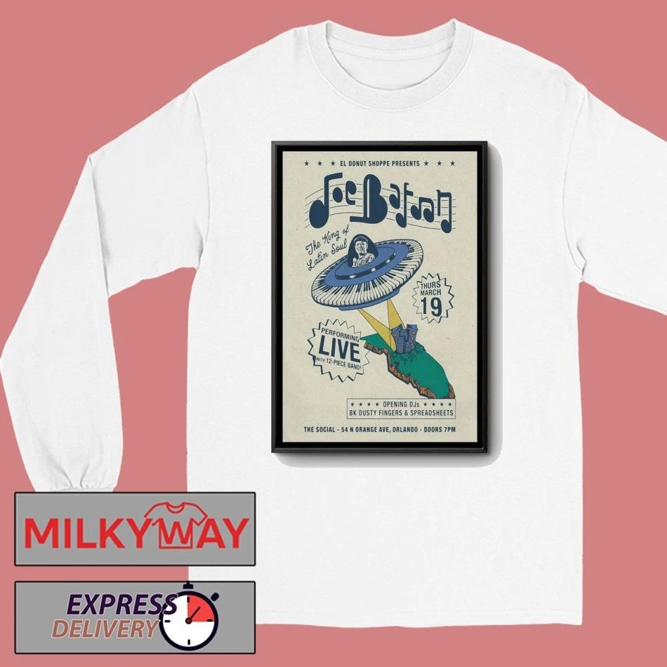 Joe Bataan Mar 19 2026 The Social in Orlando FL Poster shirt