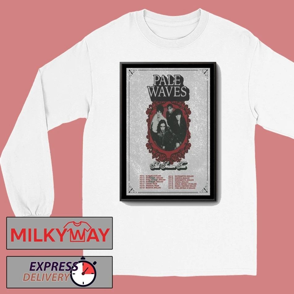 Pale Waves UK & Ireland 2025 Tour Poster shirt