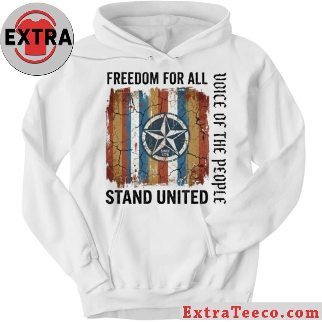 Freedom for All Stand United Vote Of The People Anti-Trump T-Shirt