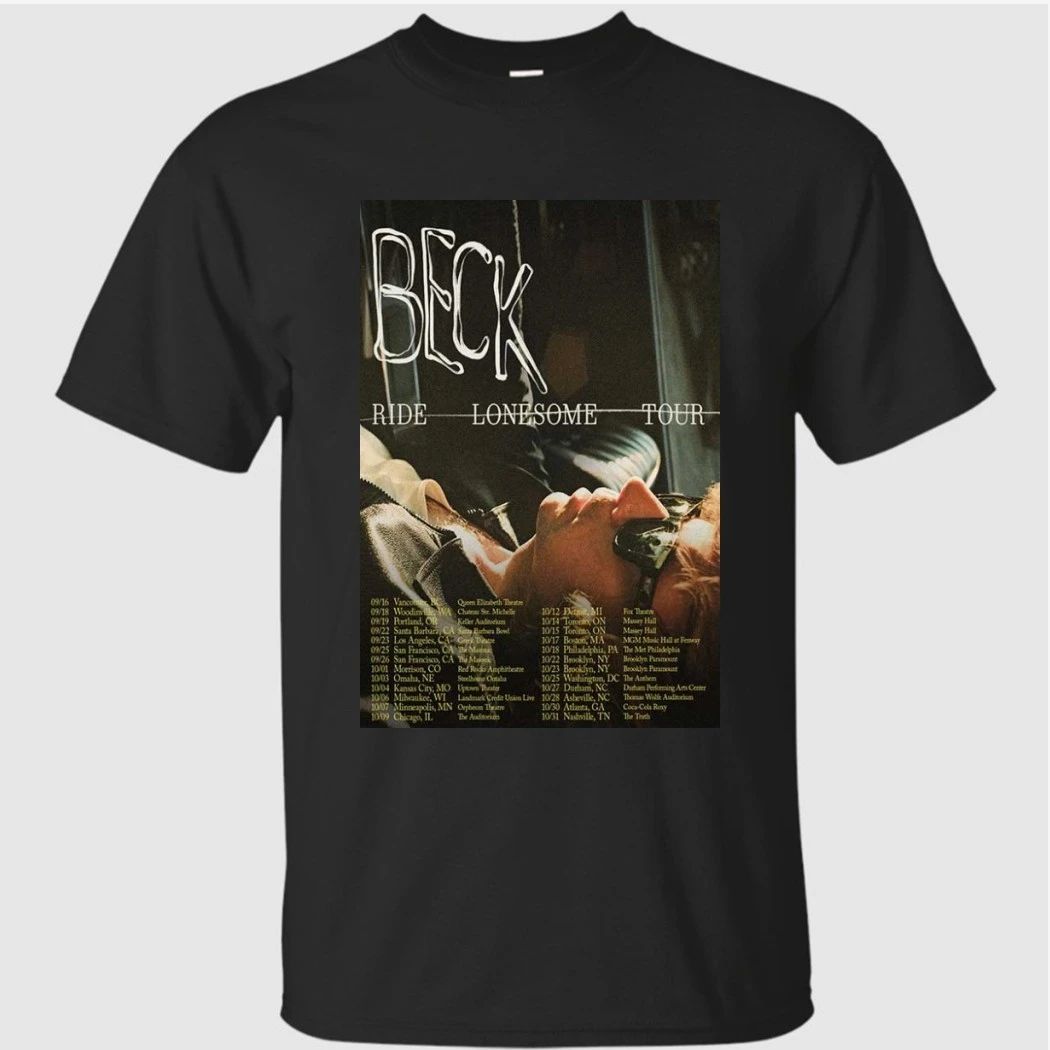 Beck Ride Lonesome Tour 2026 Poster Shirt