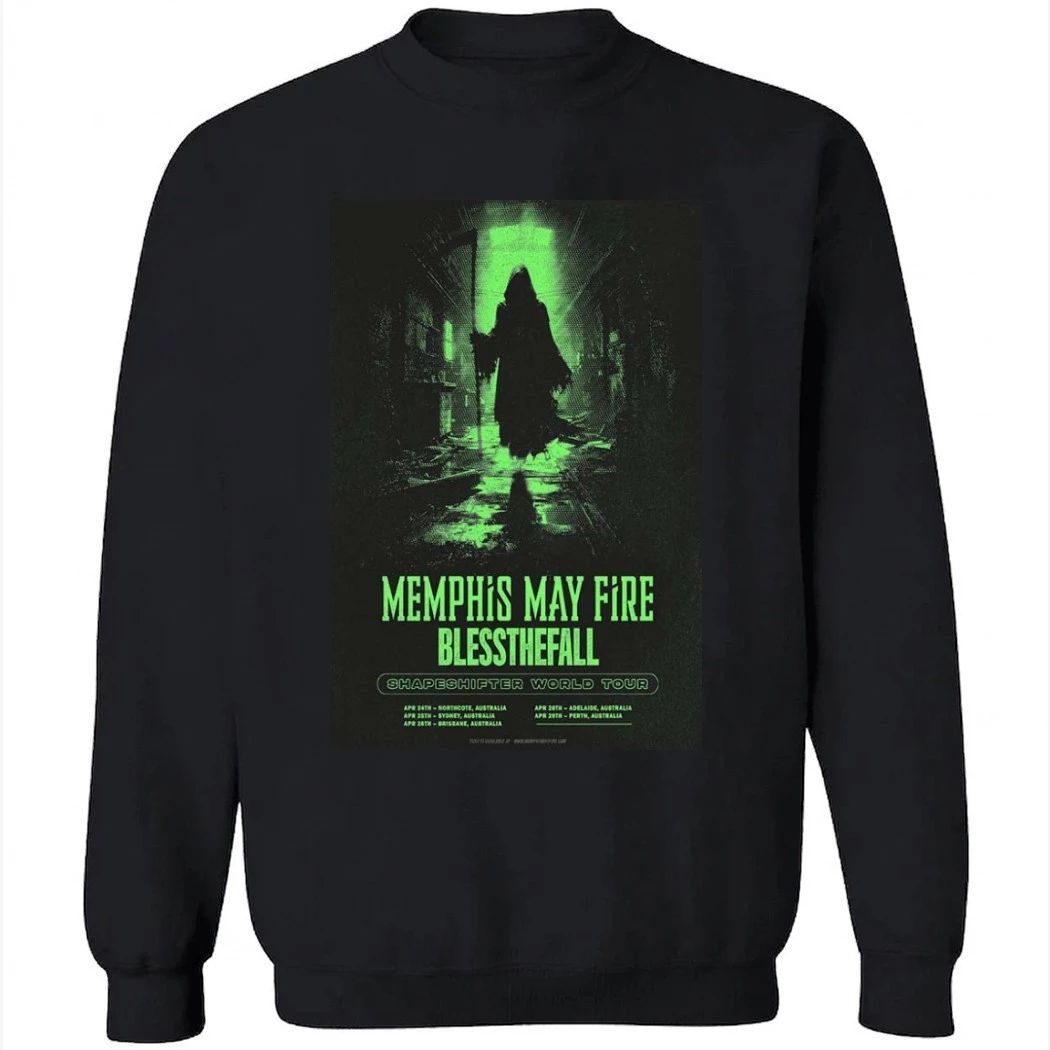 Memphis May Fire Shapeshifter World Tour Apr 2026 Poster Shirt