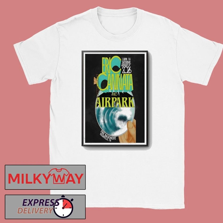 Eric Cannata Nashville TN Event Jan 10 2026 Poster shirt