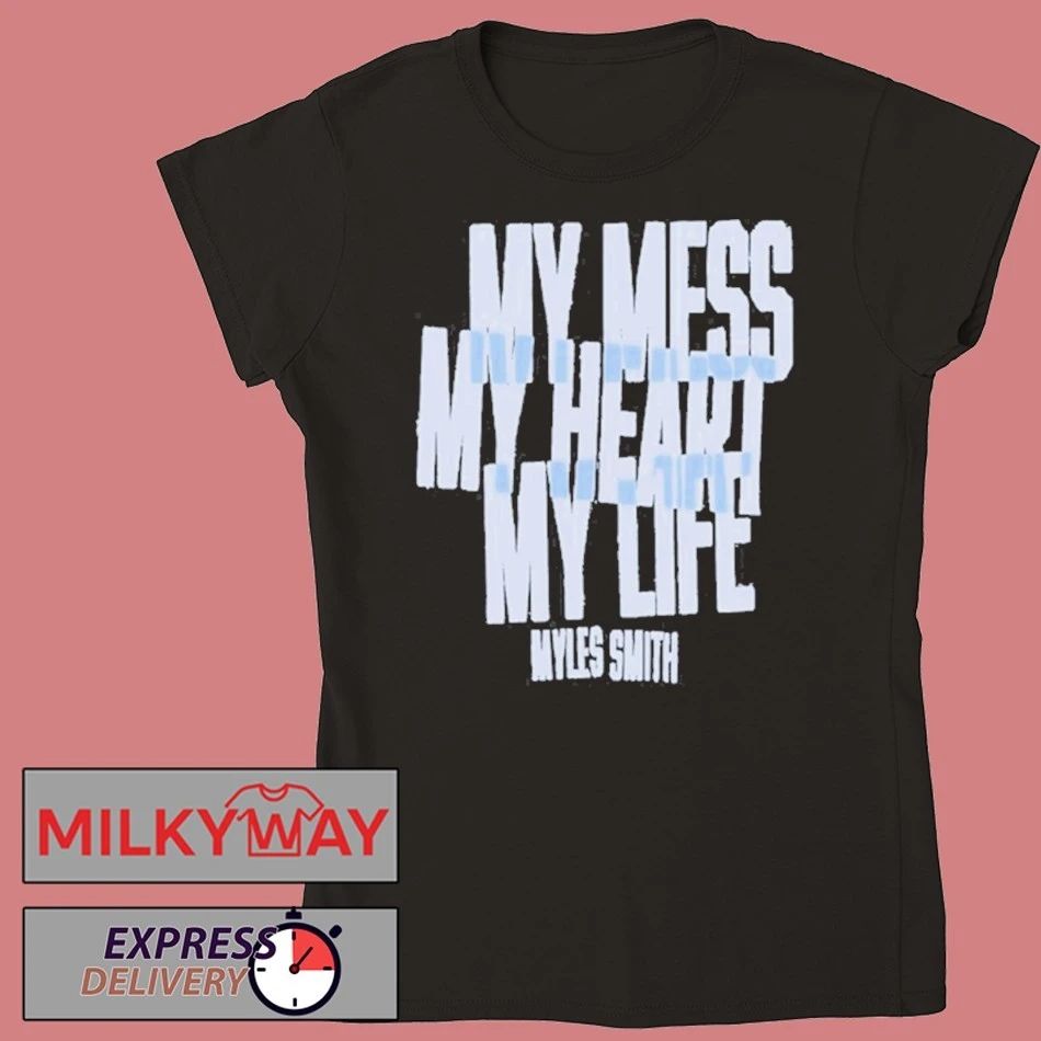 Myles Smith My Mess, My Heart, My Life Ivory Album T-Shirt