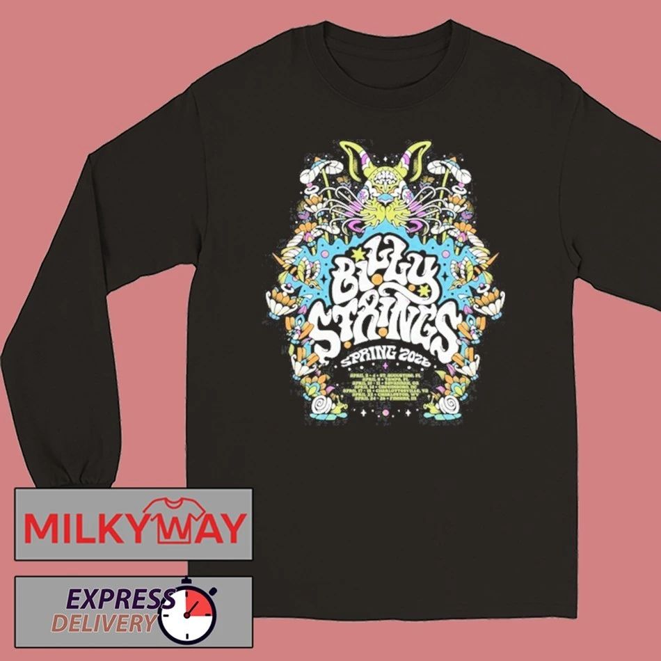 Billy Strings Spring 2026 Tour Poster shirt