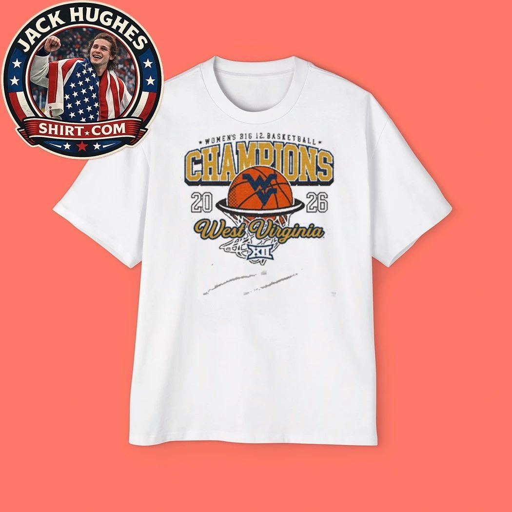 West Virginia Women’s Big 12 Champions 2026 Logo T-Shirt