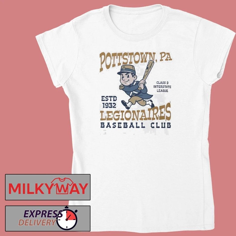 Pottstown Legionaires Baseball Club 1932 Shirt