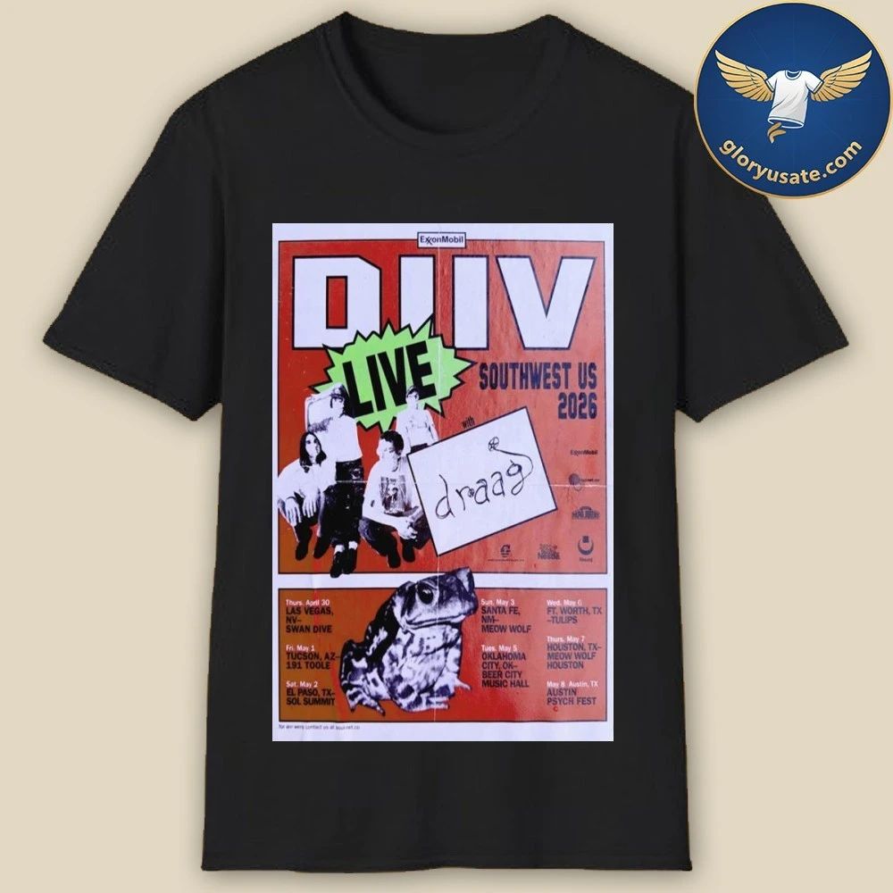 Diiv Southwest US 2026 Poster Shirt