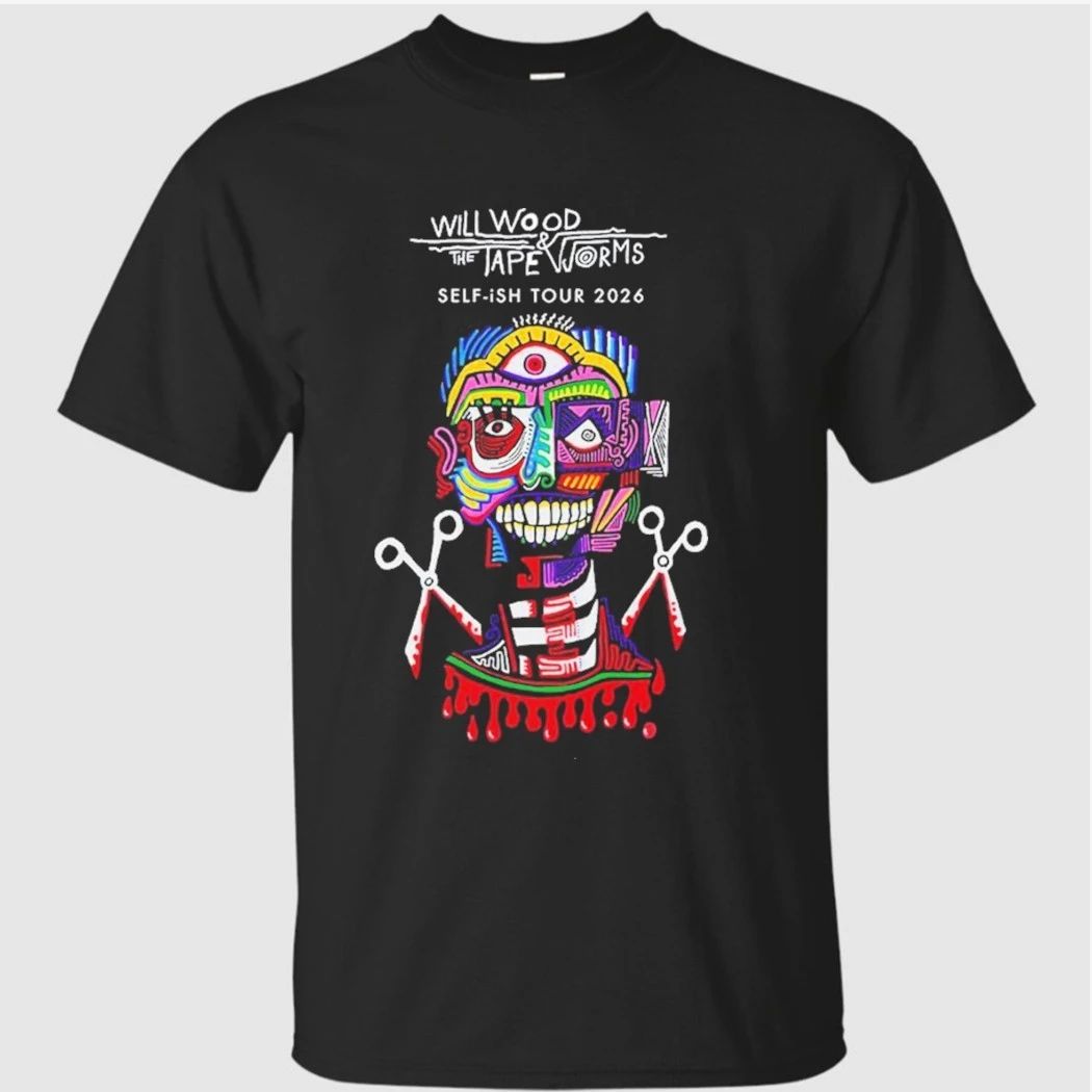Will Wood And The Tapeworms Self-ish Tour 2026 Schedule Tour Shirt