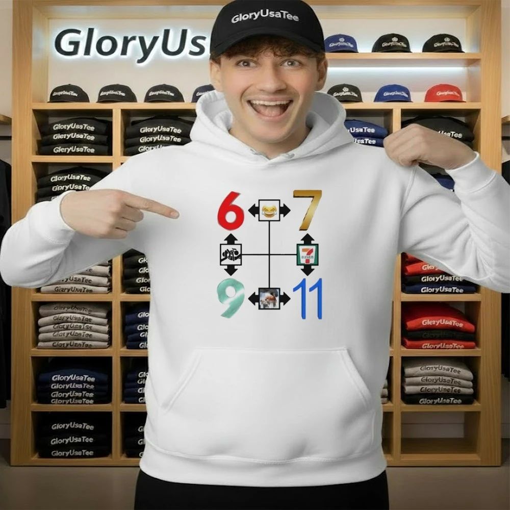 Six Seven Nine Eleven Funny Shirt