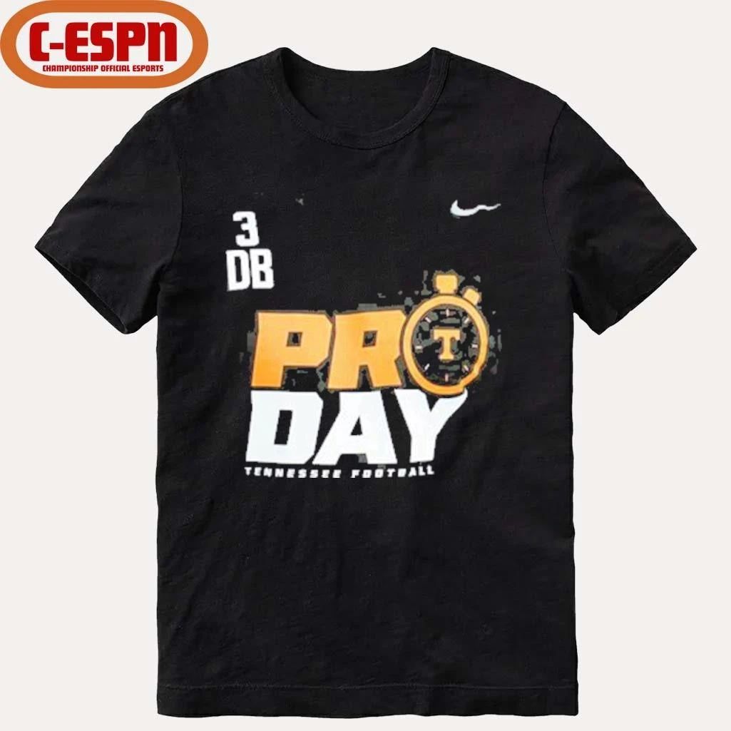 Jermod McCoy Pro Day Tennessee Football Shirt