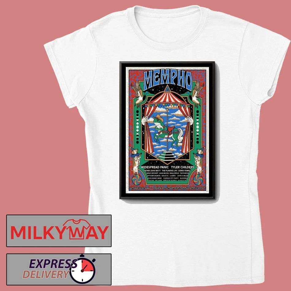 2025 Mempho Music Festival Poster shirt