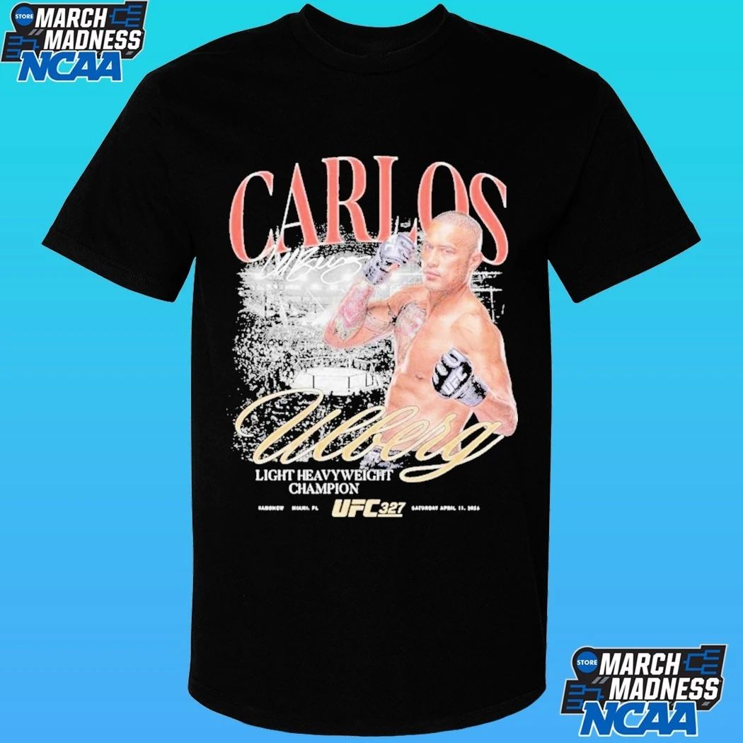 Carlos Ulberg Ufc 327 #andnew Light Heavyweight Champion Shirt