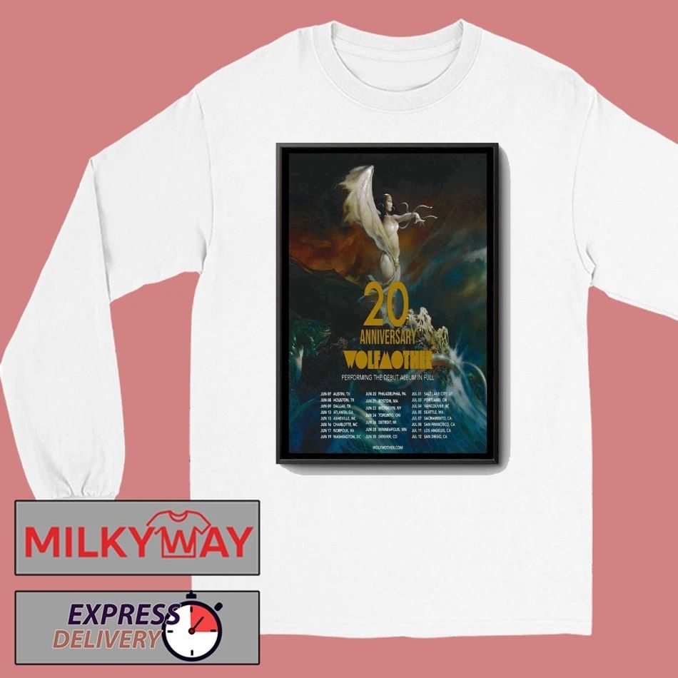 20th Anniversary Tour 2026 Wolfmother Poster shirt
