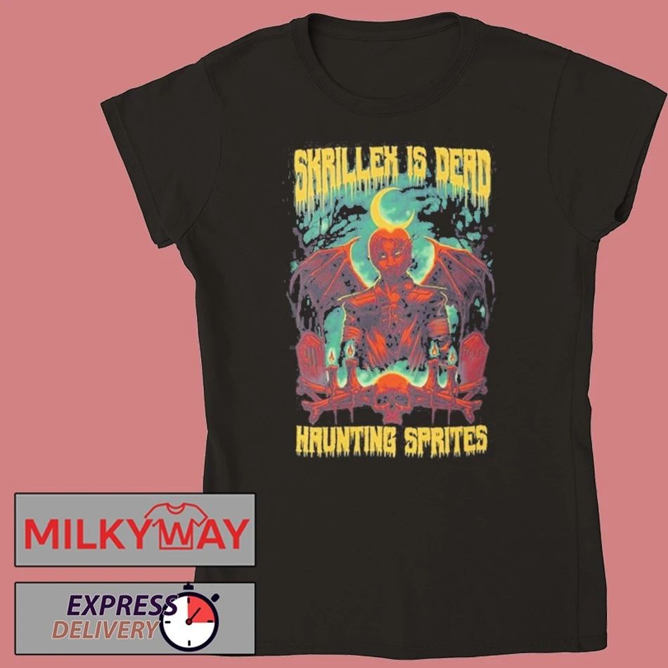 SKRILLER IS DEAD HAUNTING SPRITES Halloween 2025 shirt
