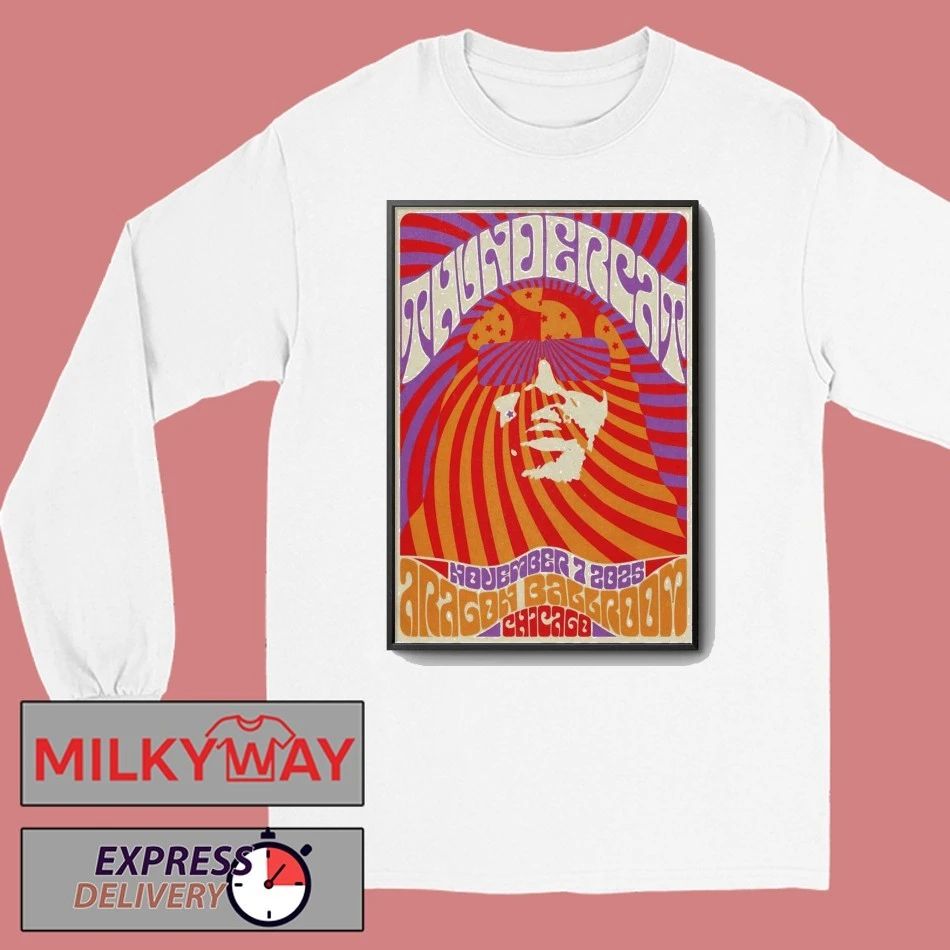 Thundercat Chicago IL November 7 2025 Poster shirt