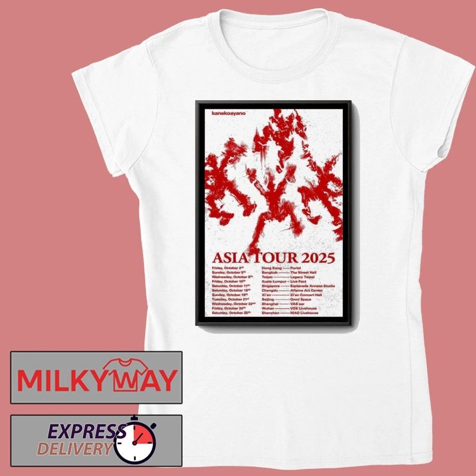 Kanekoayano Asia Tour 2025 Posters shirt