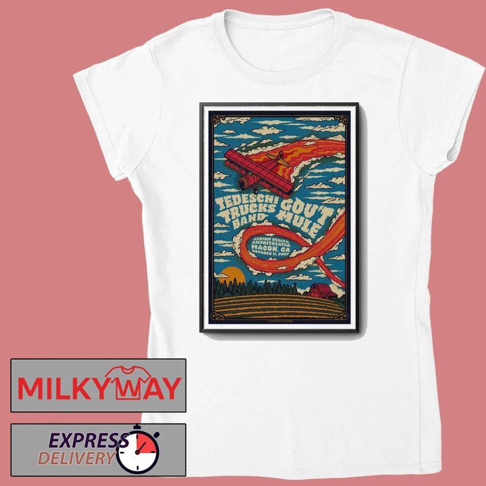 Tedeschi Trucks Band Macon GA Event 2025 Poster shirt