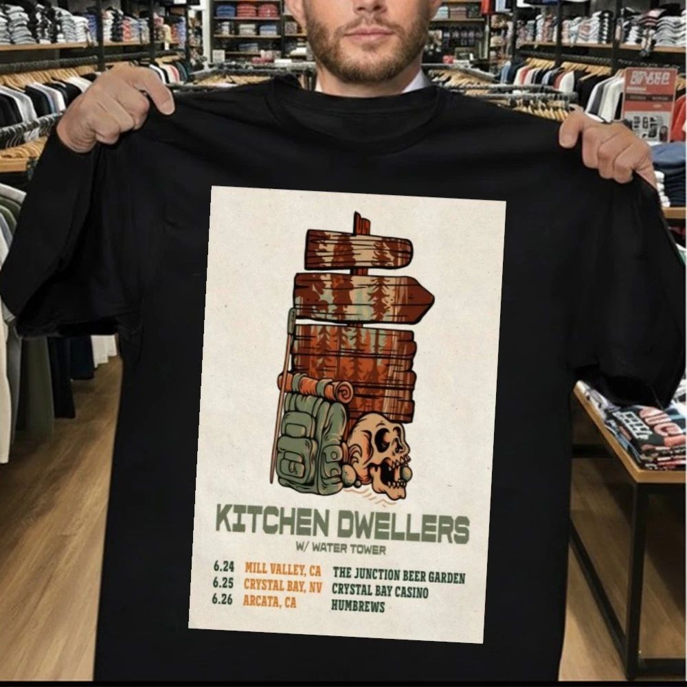 Kitchen Dwellers Jun 24 2026 Mill Valley CA Poster Shirt