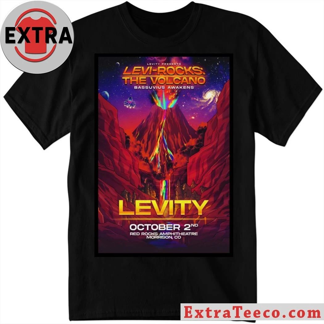 Original Levity Tour Morrison CO On Oct 2 2026 Poster Shirt