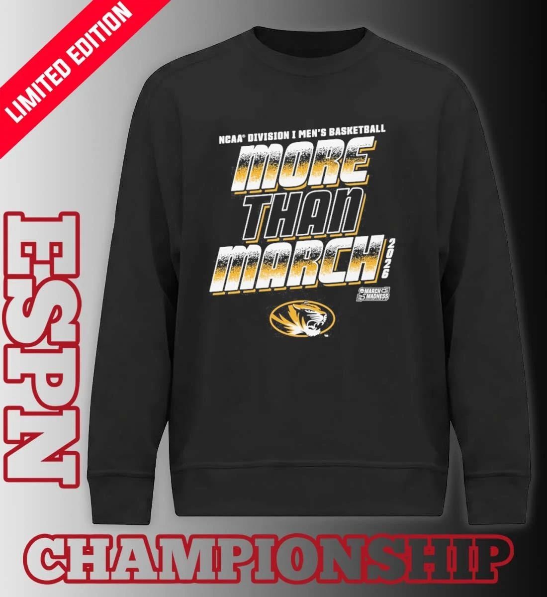 Mizzou Men’s Basketball More Than March 2026 Shirt
