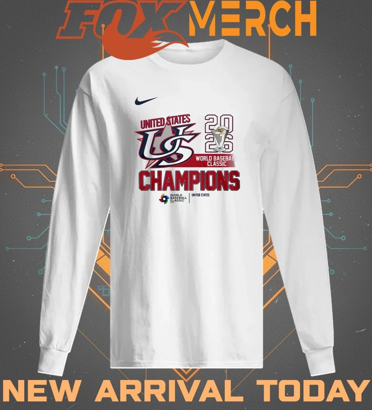 United States 2026 World Baseball Classic Champions t-shirt