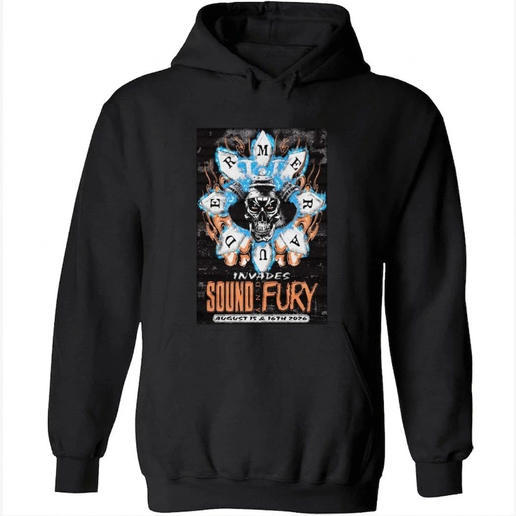 Merauder Aug 15 and 16 2026 Poster Sound And Fury Shirt