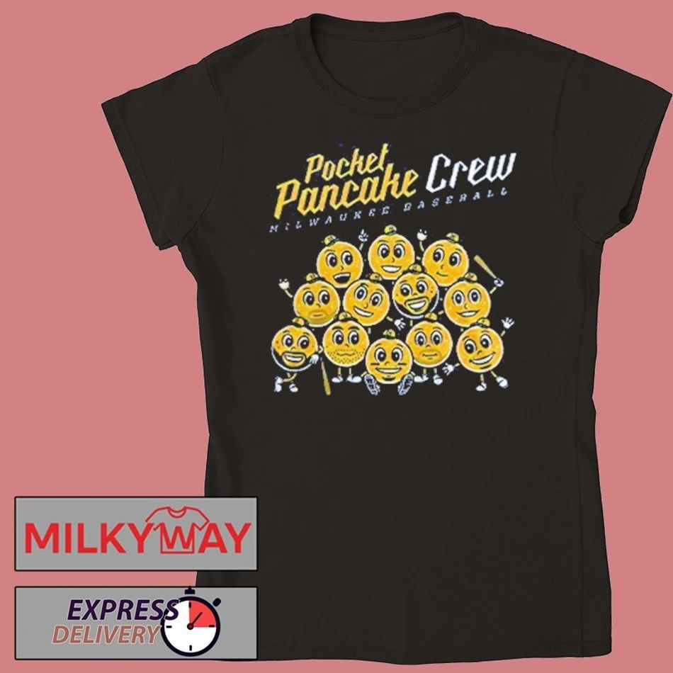 Milwaukee Brewers Pocket Pancake Crew shirt