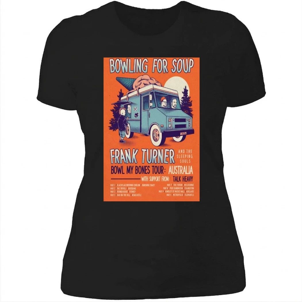 Bowling For Soup Bowl My Bones Tour 2026 Australia Poster Shirt