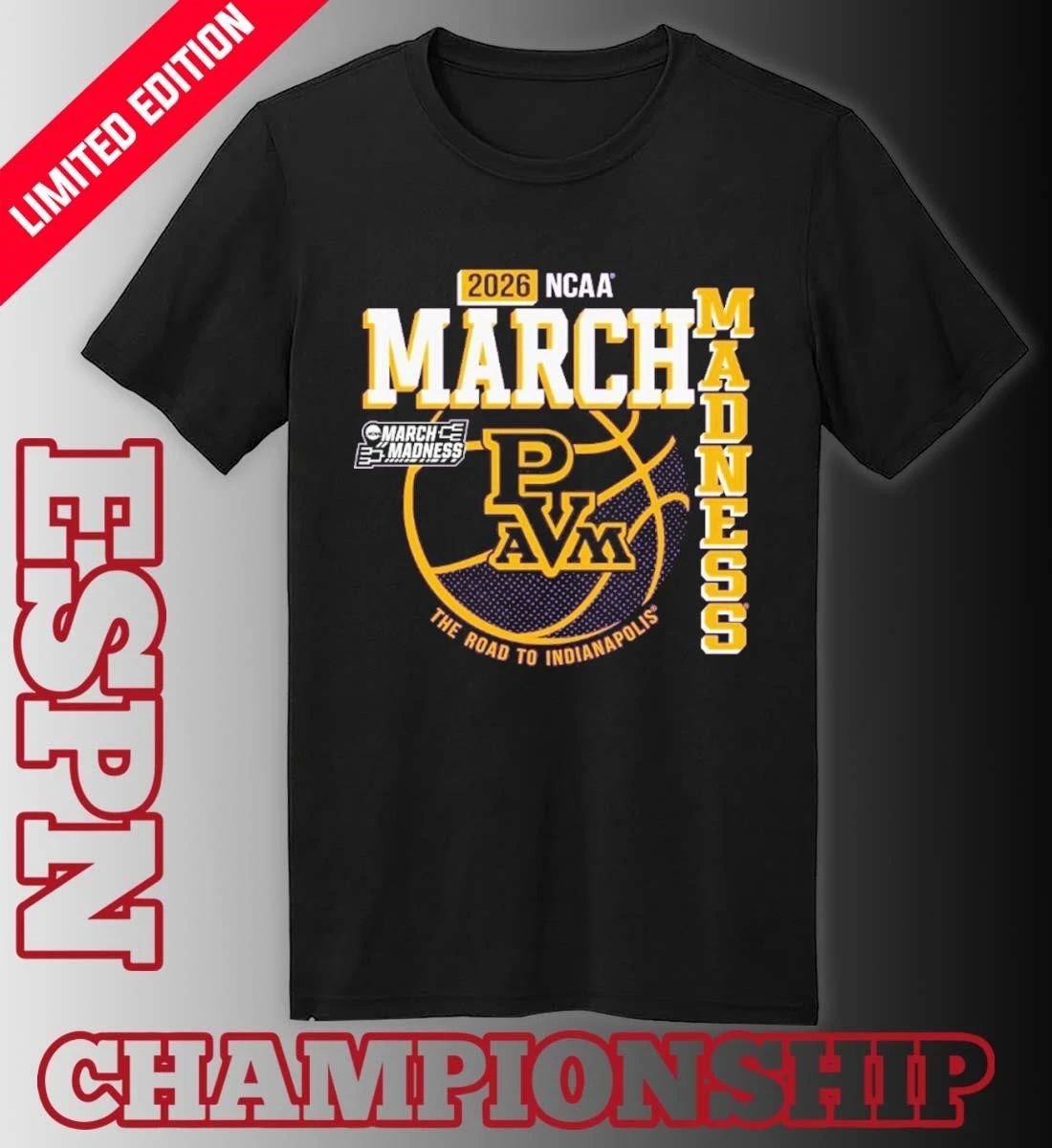 Prairie View A&M University Men’s Basketball 2026 March Madness Bound Shirt