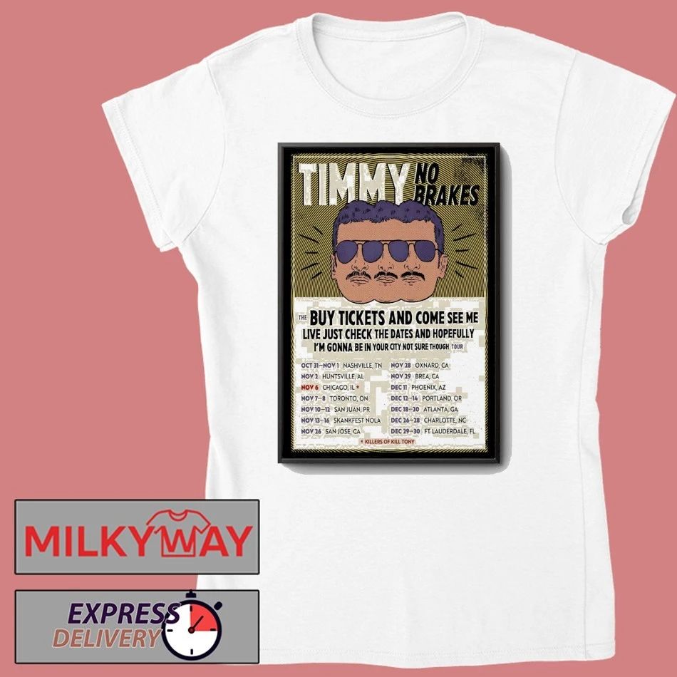 Tim Stiefler Tour 2025 Poster shirt