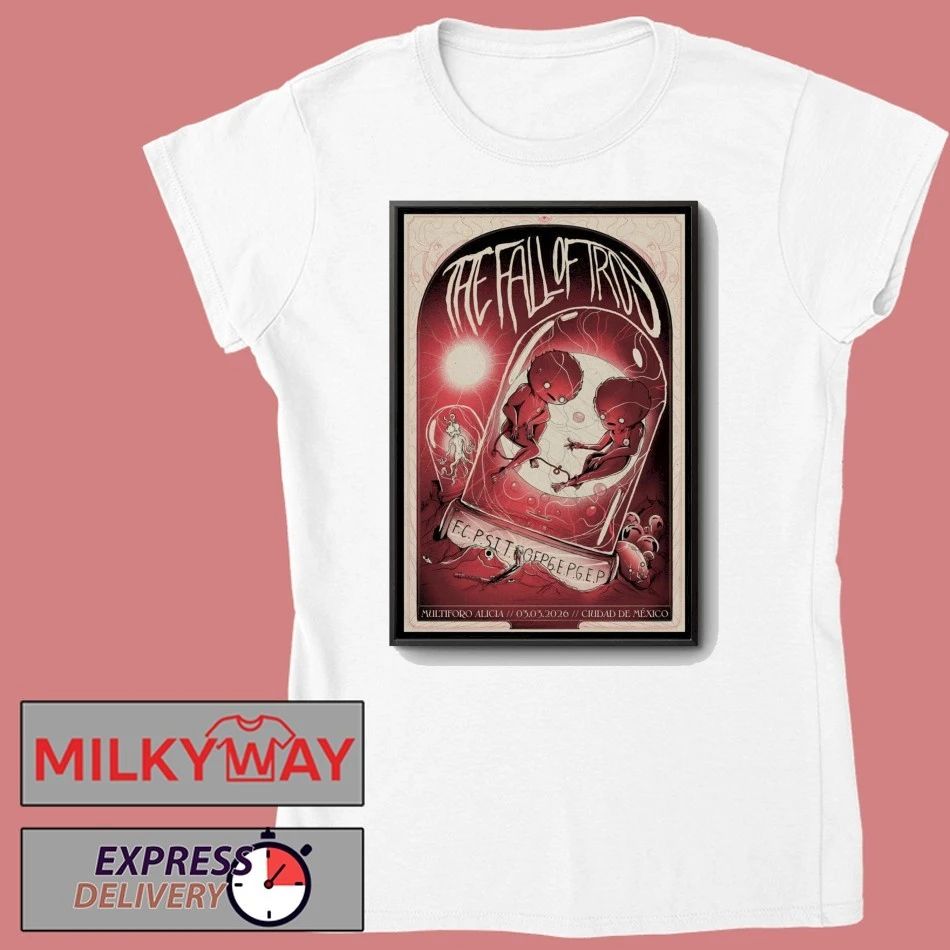 The Fall of Troy Tour Mexico On March 3 2026 Poster shirt