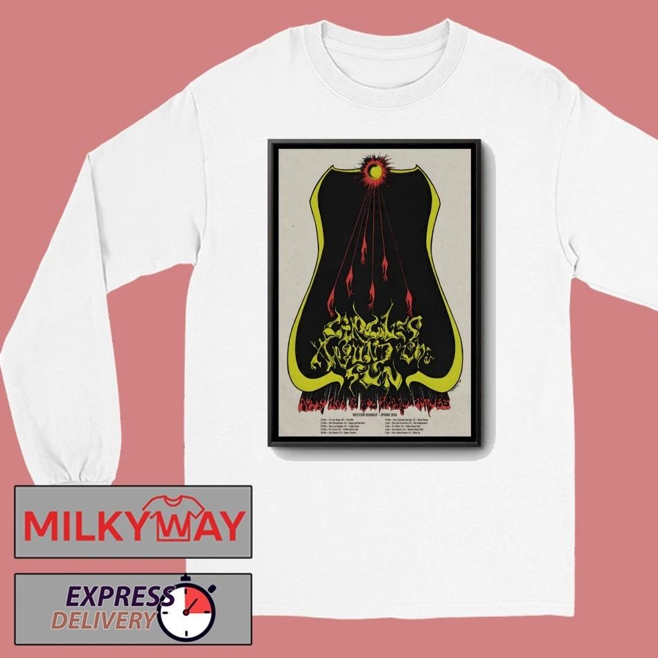 Circles Around The Sun Spring 2026 Western Roundup Tour Poster shirt