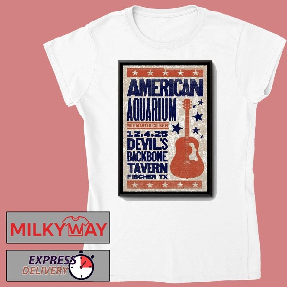 American Aquarium Fall Tour 2025 Devil’s Backbone Tavern Poster shirt