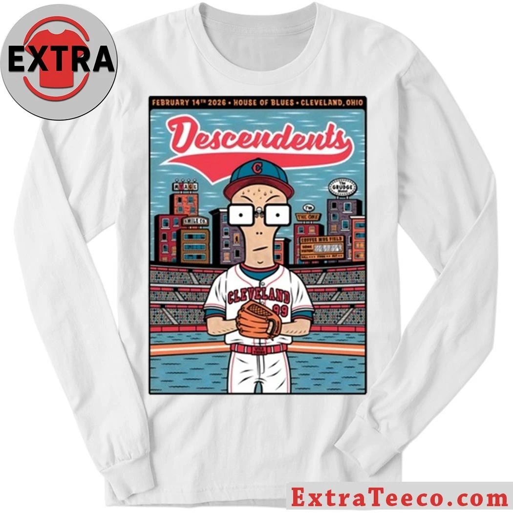 Descendents In Cleveland OH On Feb 14 2026 Shirt