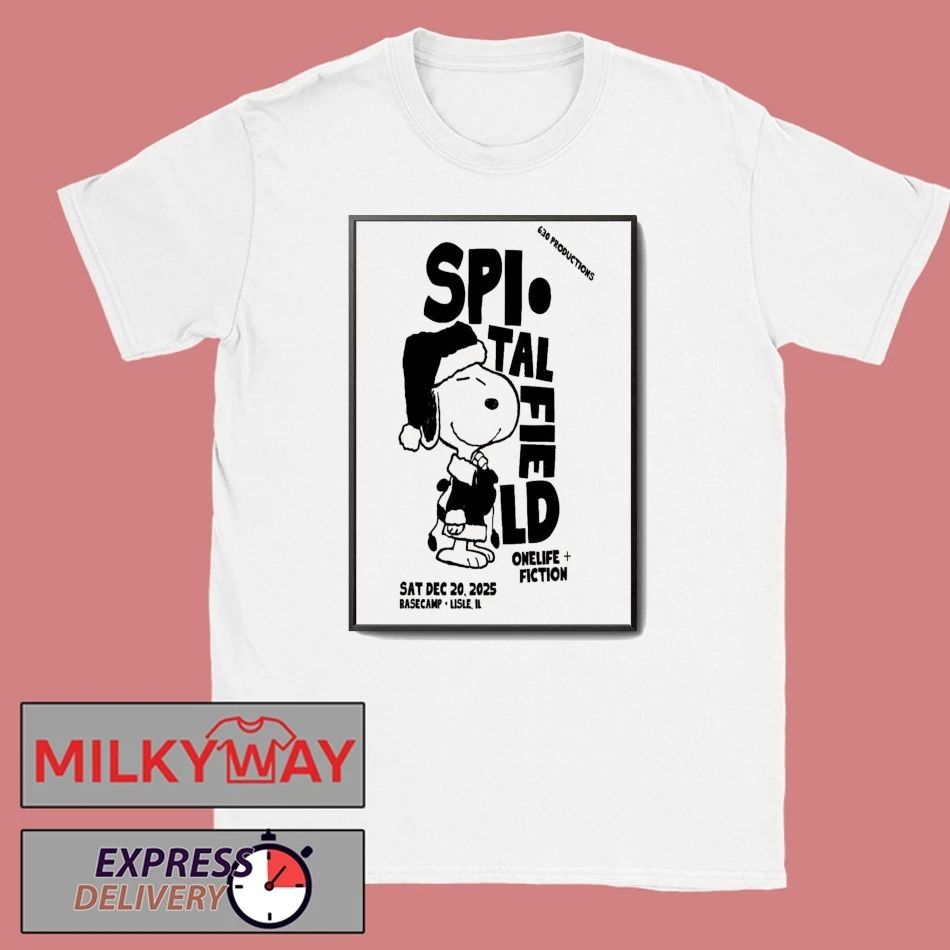 Spitalfiel Dec 20 2025 Poster Lisle, IL shirt