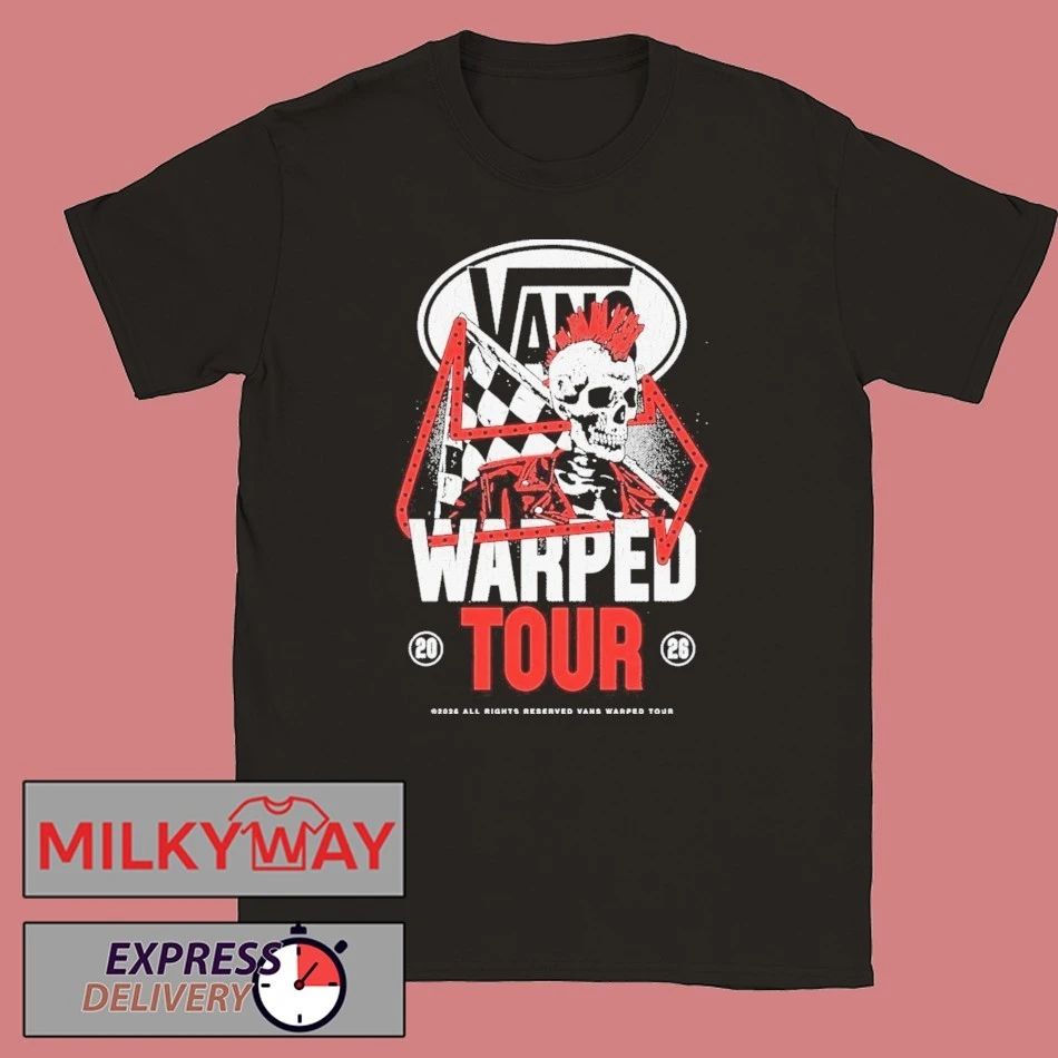 Vans Warped Tour 2026 Outlaw shirt