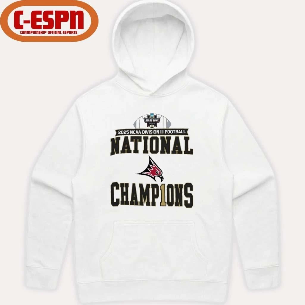 Wisconsin-River Falls Falcons National Champions T-Shirt