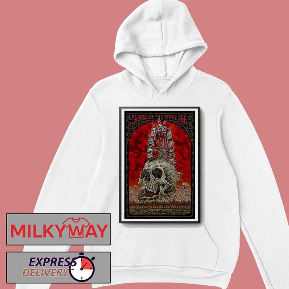 April 27 2026 QOTSA Poster Portland, OR shirt