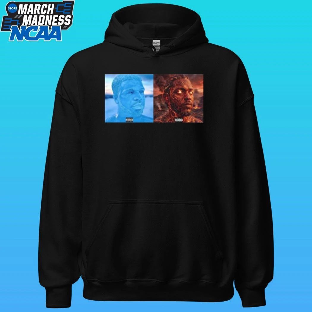Drake Iceman And Kendrick Lamar Fireman Album Covers Shirt