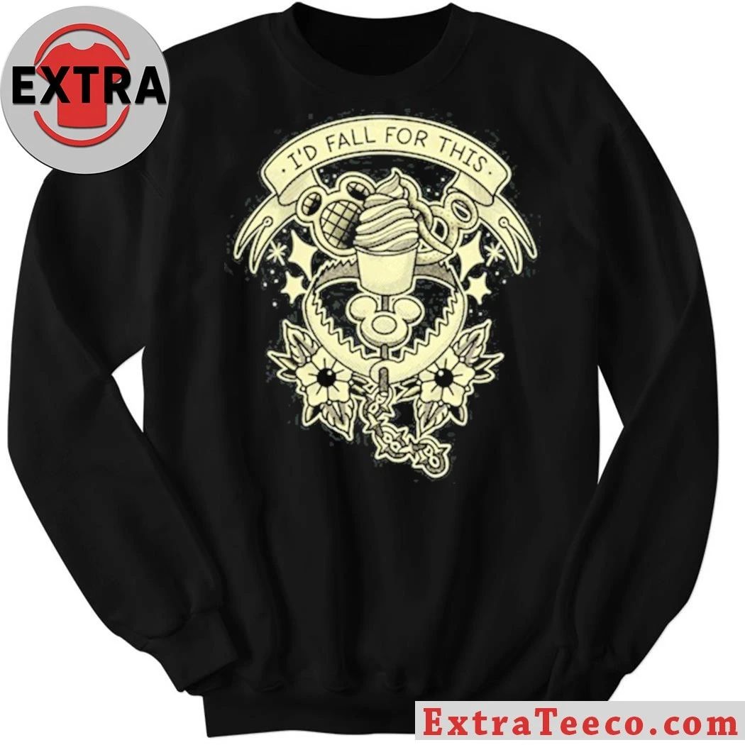 Original I’d Fall For This Tattoo Shirt Friday the 13th Exclusive